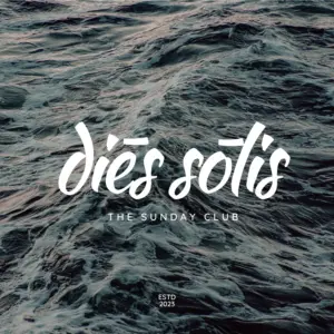 Dies Solis logo over ocean water, branding by Inversit