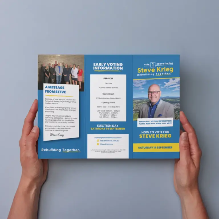 Efficiency Leaders brochure design by Inversit