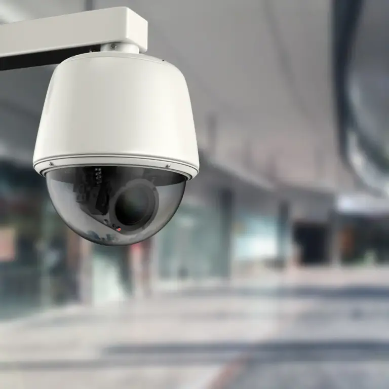 Dash Security Group CCTV camera, website by Inversit